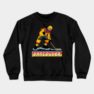 Retro Vancouver Hockey Crewneck Sweatshirt